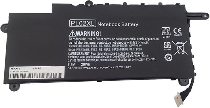 hp pl02xl battery