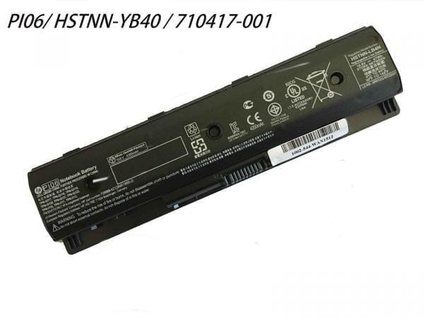 HP ORIGINAL BATTERY 10.8V 4300MAH FOR HP PAVILION TOUCHSMART 17 M7-J120DX M7-J020DX PI06 710416-001 PAVILION 14-E000