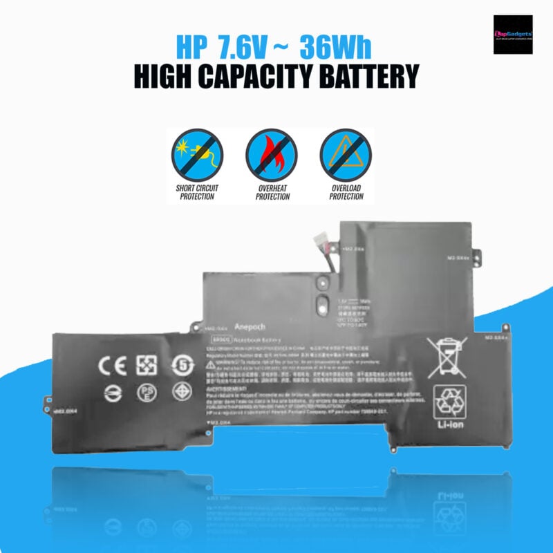 BR04XL battery for HP EliteBook 1020