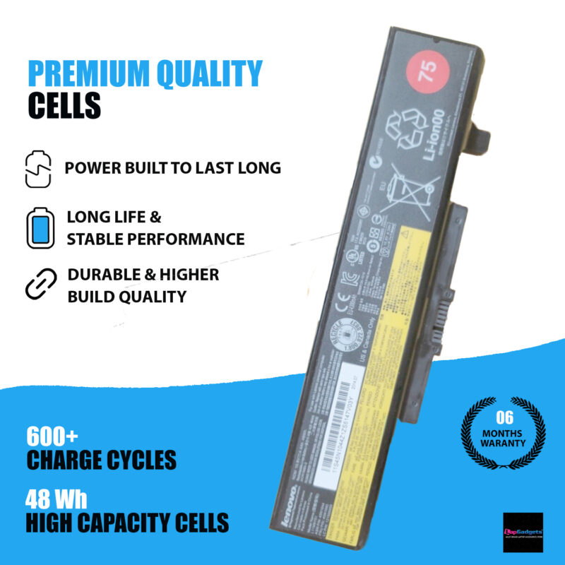 Lenovo E430 6 Cell Battery ( 0a36311) for B590, E430, E430c, E431, E435, E440, E445, E530, E530c, E531, E535, E540, E545