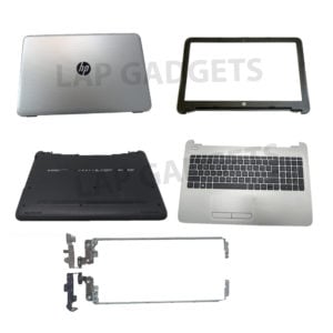 silver new for hp 250 255 256 g4 15 ac ay 15 af laptop lcd back cover front bezel lcd hinges palmrest bottom case 813926 001 816731 001