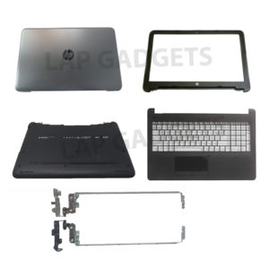 black new for hp 250 255 256 g4 15 ac ay 15 af laptop lcd back cover front bezel lcd hinges palmrest bottom case 813926 001 816731 001