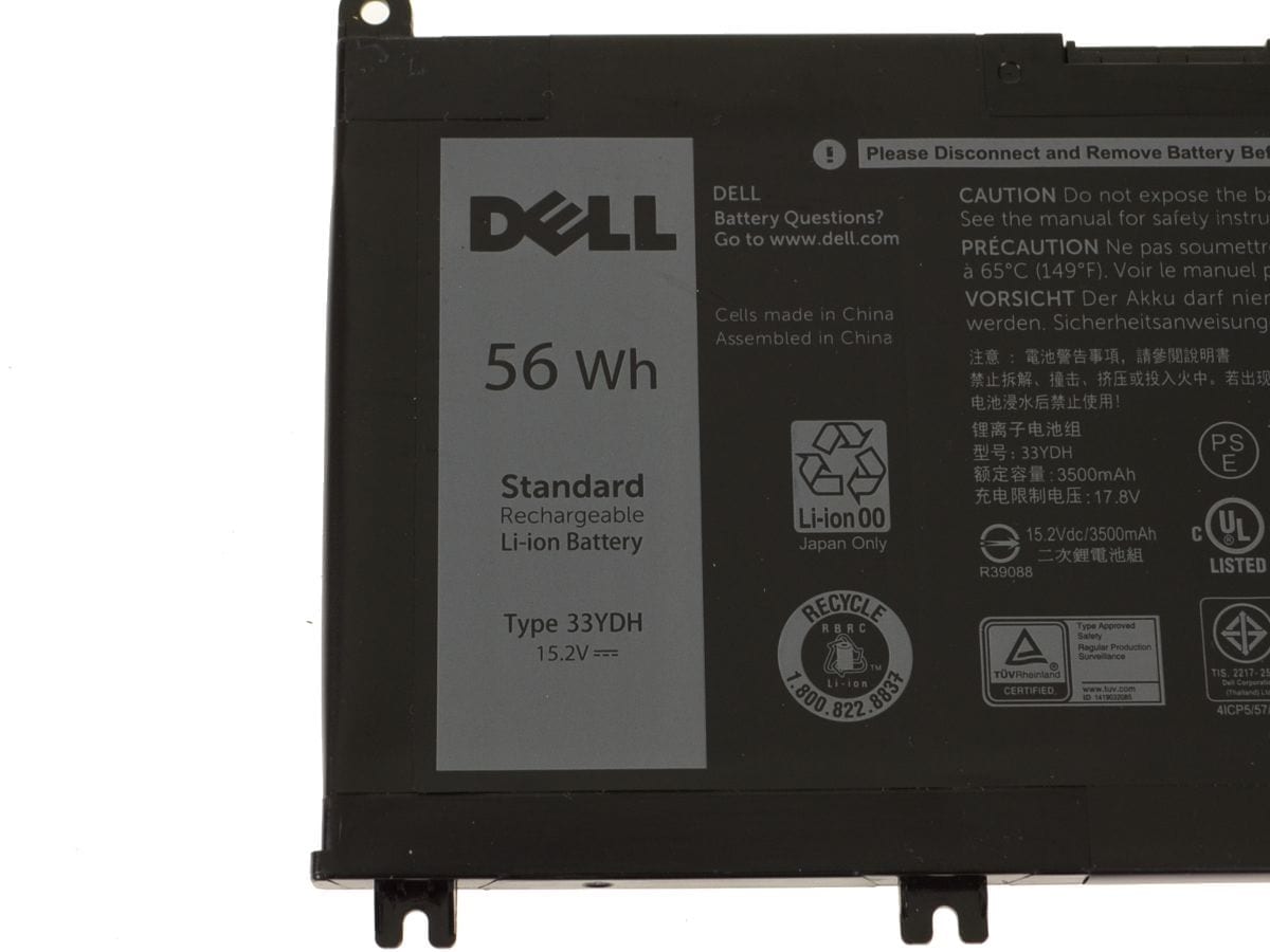 New 100% Genuine Dell Latitude 3490 Battery 33YDH 99NF2 56WH