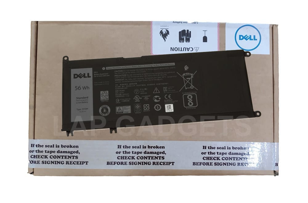 Dell 33ydh Battery For Inspiron 15 7577 7588 7778 Insprion 17 7779 7779 56wh 4 Cell Laptop Battery