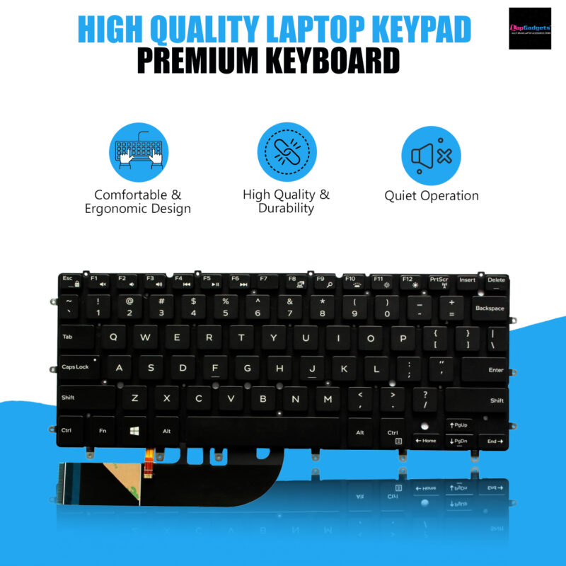 13 7000 Backlit Laptop keyboard