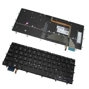 Replacement US Black Backlit Keyboard for Dell Inspiron 13 7347 7348 7352 7353 7359