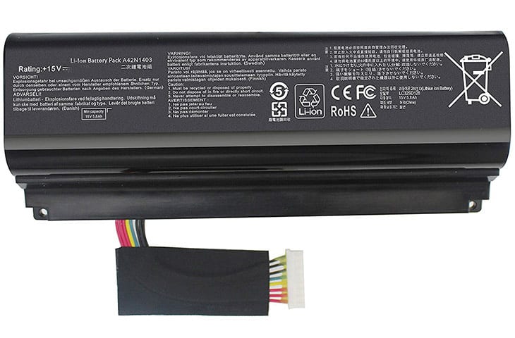 15V 88Wh Li-ion Battery a42n1403 for ASUS ROG G751J-BHI7T25 A42LM93 4ICR19/66-2 GFX71JY 17.3" GFX71JY4710 G751 G751J Laptop Computer Batteries