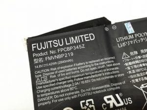 FPCBP345Z FMVNBP219 FPB0280 Battery Compatible for Fujitsu LifeBook UH572 Laptop 14.8V 42Wh 2840mAh