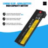 0C52862 Lenovo ThinkPad Battery 68+ (6 cell) for L450 L460 T440s T440 T450 T450s T460 T460P T550 T560 P50S W550s X240 X250 X260