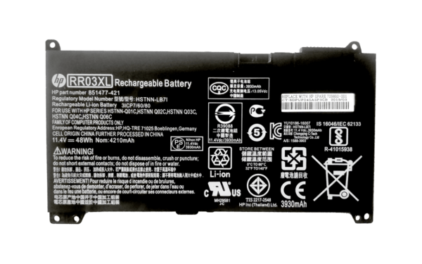 HP RR03XL HSTNN-UB7C Battery for HP ProBook 430 440 450 455 470 G4 G5