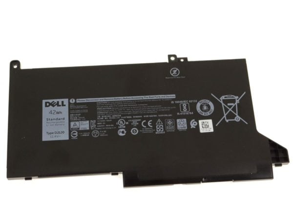 New Dell OEM Original Latitude 7480 / 7380 / 7280 3-Cell 42Wh Laptop Battery - DJ1J0