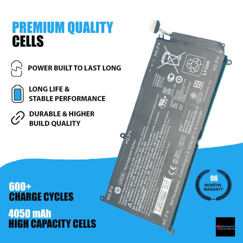 HP LP03XL battery for Envy 15-AE015TX
