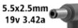 65w 5.5mm pin size