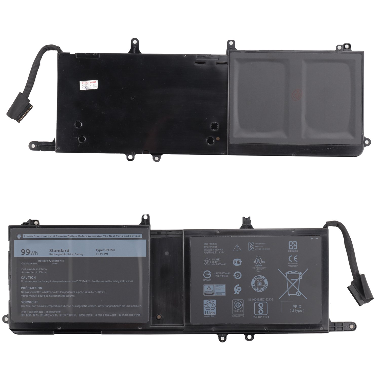 Alienware Battery 4250mAh for DELL Alienware 15 R3 Max-Q ALW15C-D2508S 