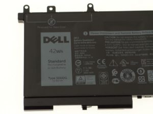 Dell Original Latitude 5480 5580 5280 3 Cell 42wh Laptop Battery 3dddg