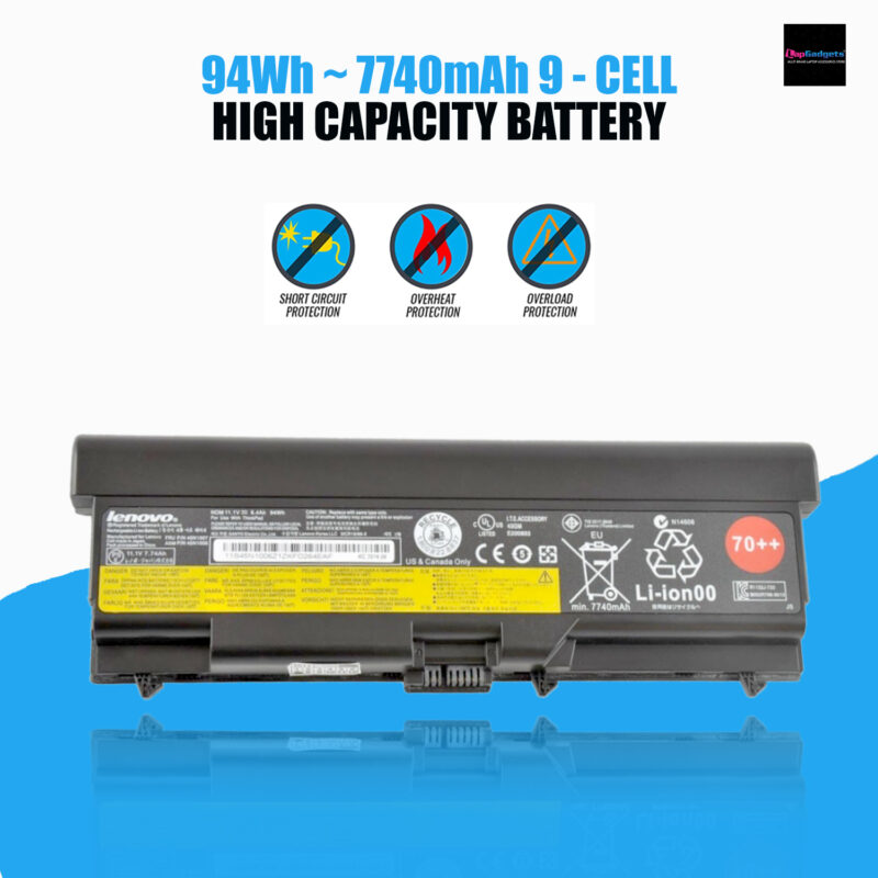 Lenovo SL410 T410 T420 T430 battery 0A36303 9 Cell Extended Life Thinkpad Battery 70++ 94Wh Lenovo SL410 T410 T420 T430 battery 0A36303 9 Cell Extended Life Thinkpad Battery 70++ 94Wh
