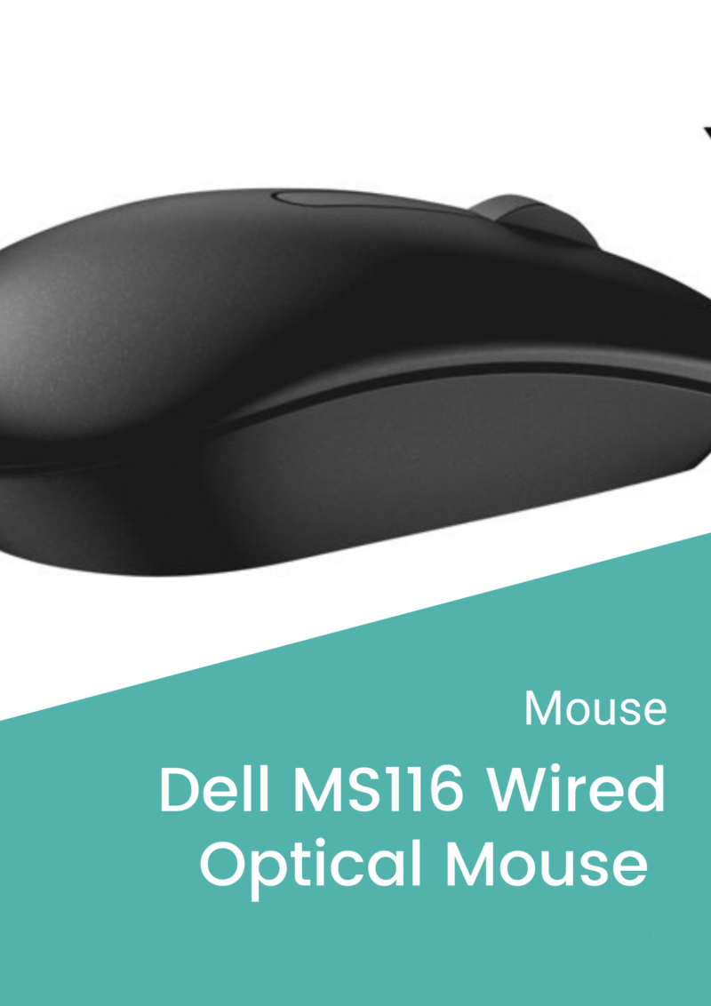 dell ms116 wired optical mouse