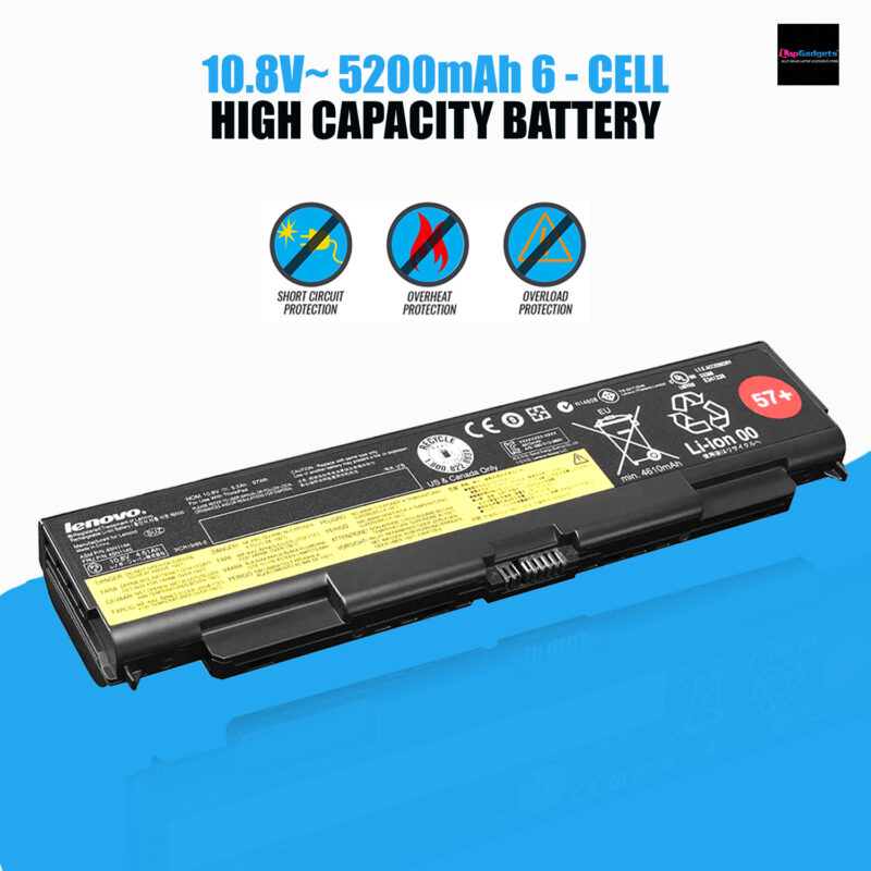 lenovo Thinkpad Battery 57+ 0C52863 battery 6 Cell Lithium-Ion Battery for W541 W540 T440p T540p W540 L440 L540