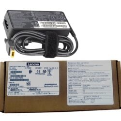 Lenovo 888015000 65W Laptop Adapter/Charger with Power Cord for Select Models of Lenovo (Slim Tip Rectangular pin)