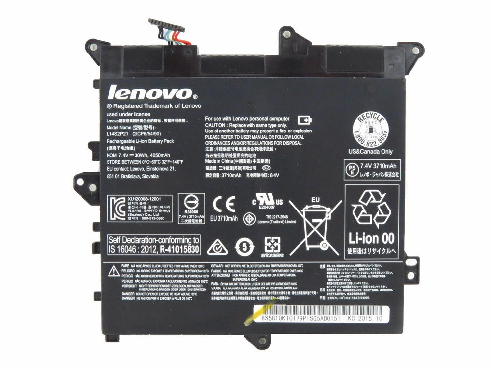 Genuine Lenovo Flex 3-1120 80LX-X005US 30Wh Battery 5B10H09630