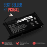 HP PG03XL OEM Battery for HP 15-DK 15-EC 16-a0000 Series HSTNN-DB9G, HSTNN-OB1L