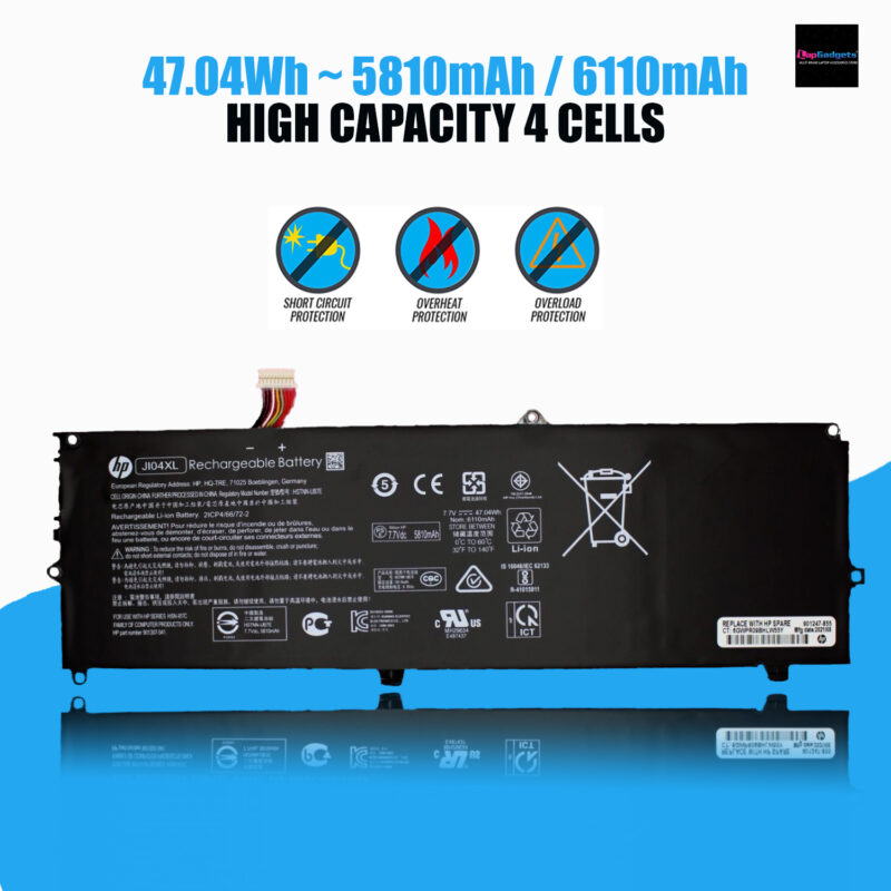JI04XL Battery Compatible for HP