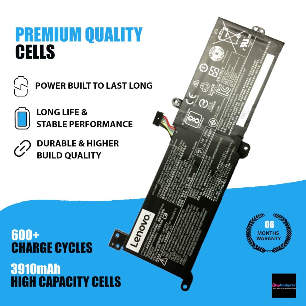 Genuine Lenovo Battery for IdeaPad 320 Series - L16C2PB1 L16L2PB2 L16L2PB3 - Perfect Fit for 320-14IAP, 320-14AST, 320-15IAP, 320-15AST, 320-15ABR, 320-15ABR Touch, Xiaoxin 5000