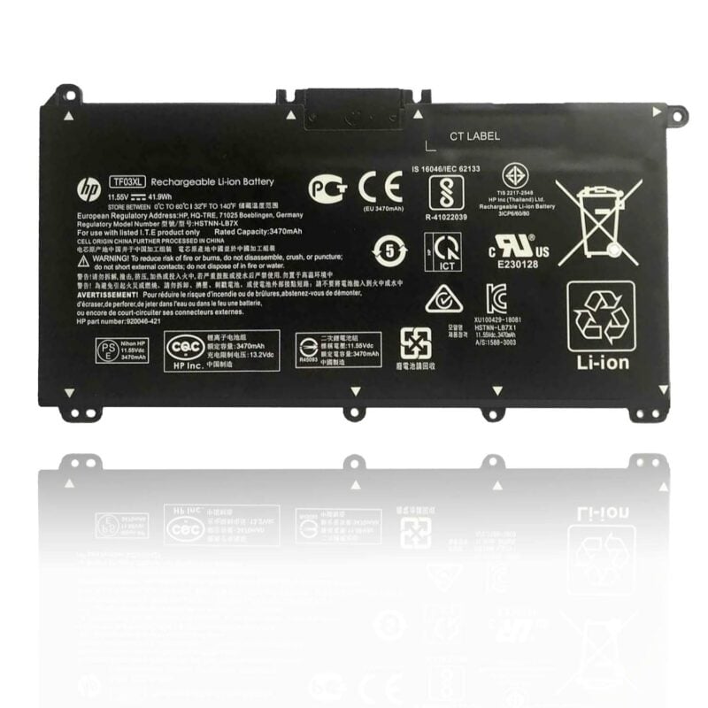 Battery For HP TF03XL