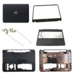 Lap Gadgets Dell Inspiron 15 3521 3537 5521 5537 LCD Cover, front Bezel, hinges, Palmrest, Bottom
