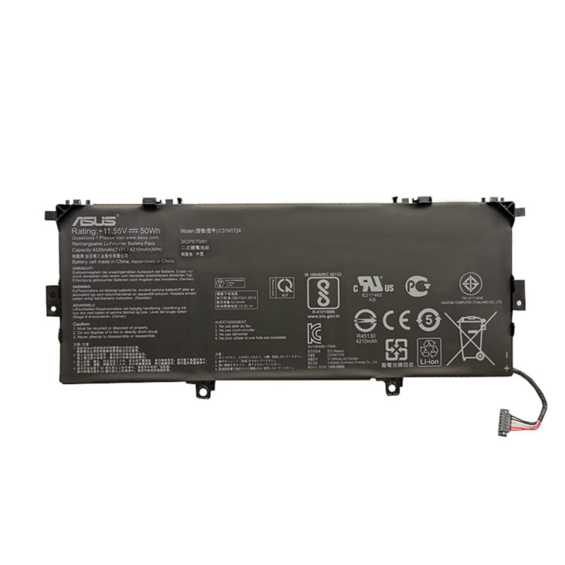 Asus C31N1724 11.55V 4335mAh Battery for ZenBook 13 UX331FAL, ZenBook 13 UX331UAL Series