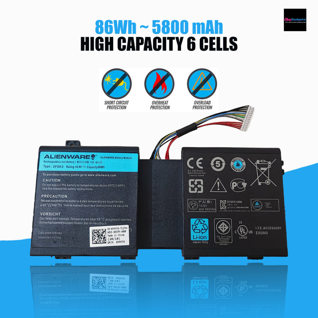 DELL-2F8K3-BATTERY-ORIGINAL-FEATURE-SAFETY