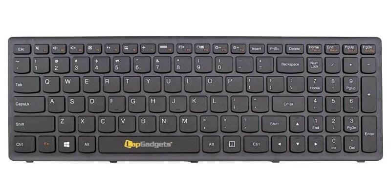Lap Gadgets Laptop Keyboard for Lenovo Ideapad S510p G500S G505S G500H Z510 G510S
