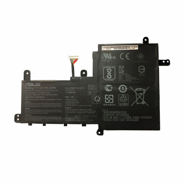 Asus B31N1729 Battery for VivoBook S15 S530 S530UA S530UN S530UN-BQ097T X530FN X530FN-1A X530FN-1B X530FN-1D X530FN-1E X530FN-1G X530FN-2F 0B200-02920000 Series (11.52V 42Wh/3653mAh)