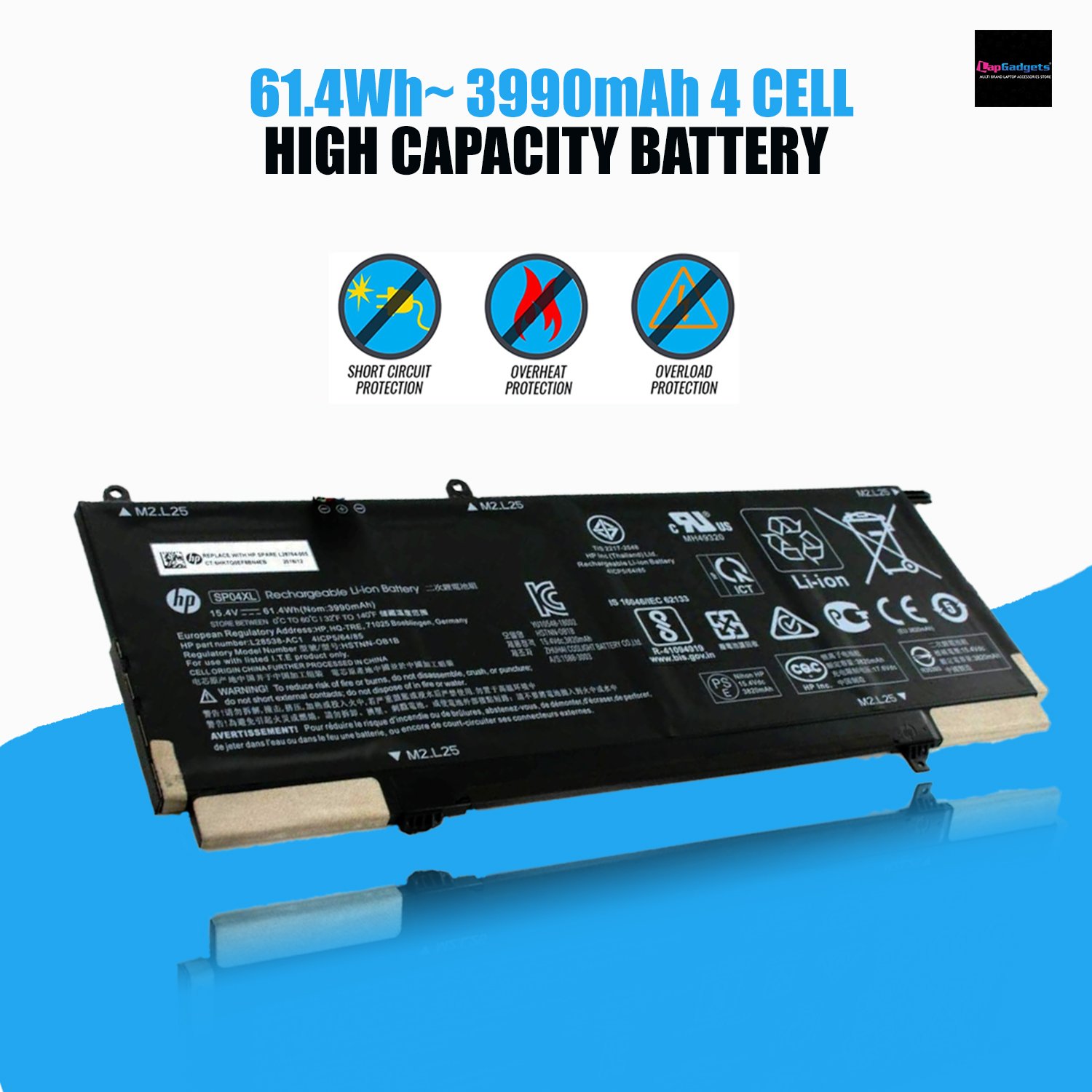 HP SP04XL Battery