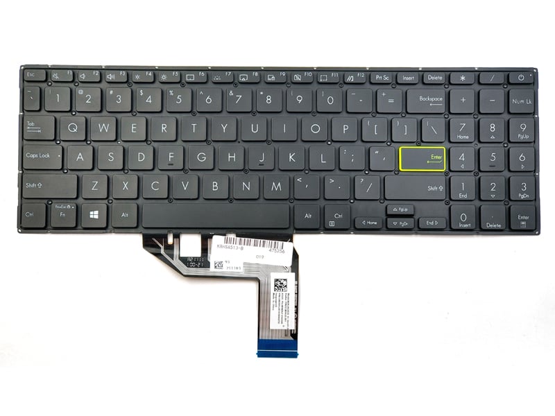 Backlit Keyboard for Asus VivoBook E510 L510 M513 S533 X513 Series Laptop