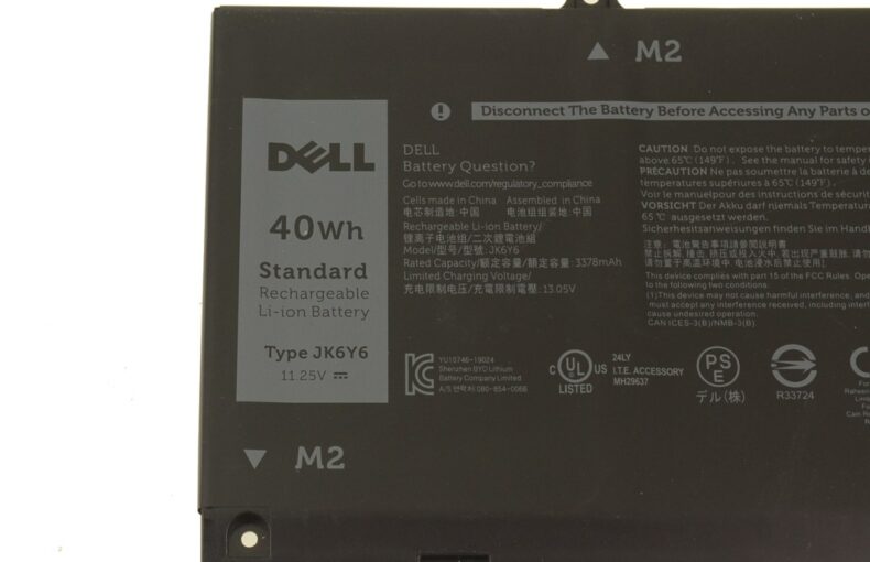 Dell Original battery JK6Y6 for Inspiron 5402 5502 / Latitude 3510 3-Cell 40Wh Laptop Battery 1 Year Warranty