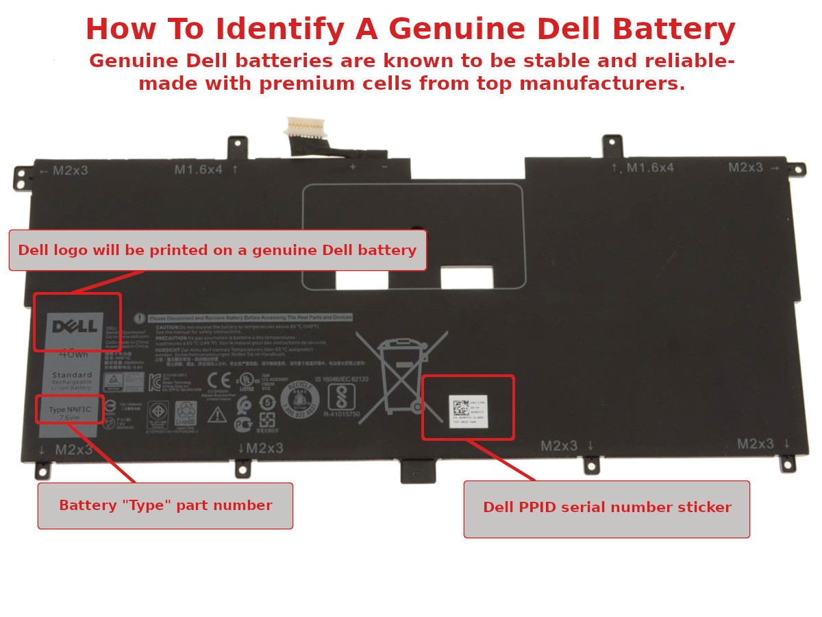 dell xps 9365 battery