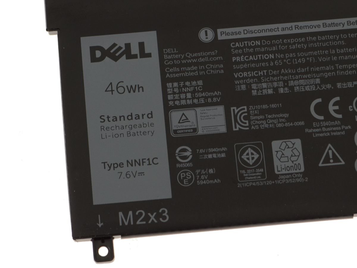 dell xps 9365 battery