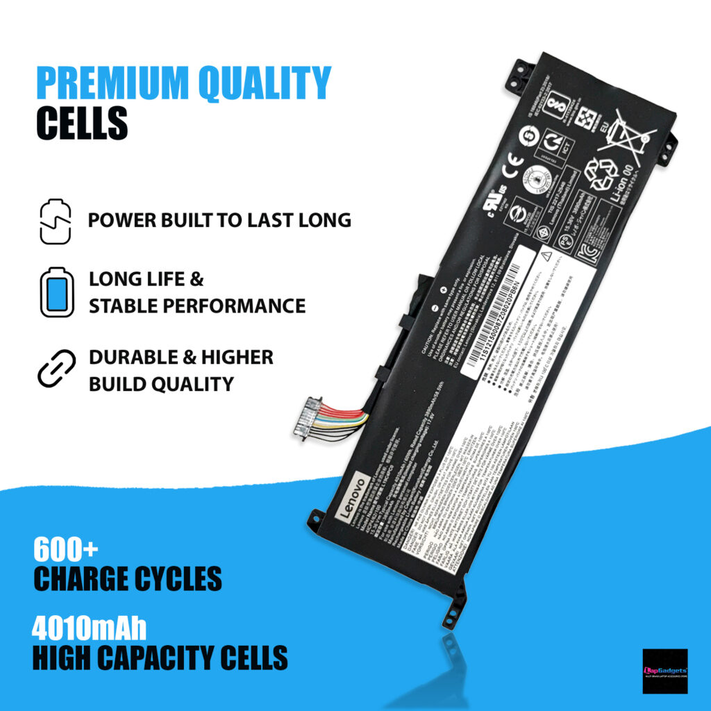 Lenovo Legion 5 15arh05 Battery 60wh 4010 MAH 4 Cells