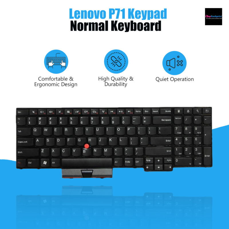 P71 15 inch Normal black keyboard