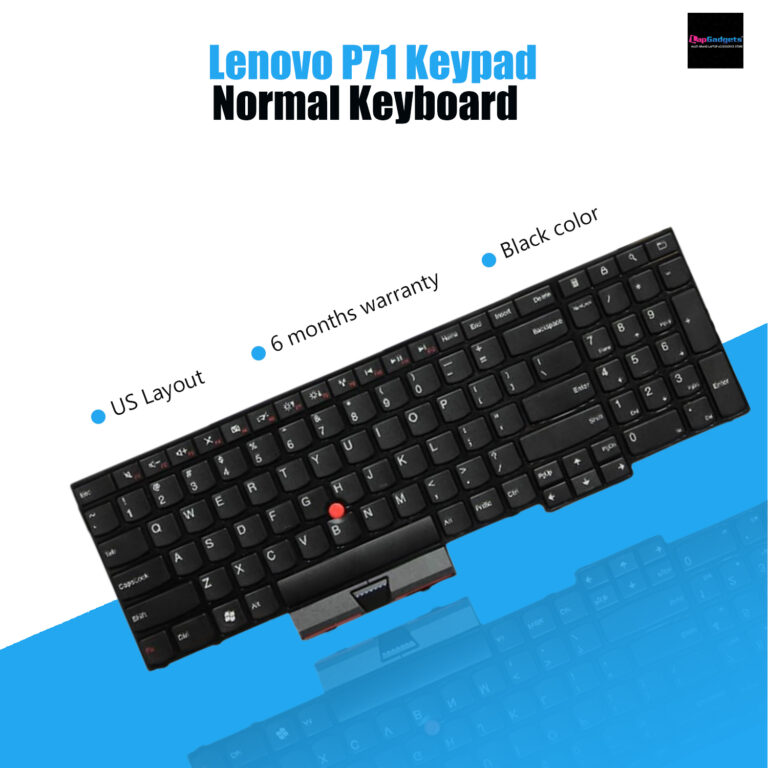 P71 15 inch Normal black keyboard