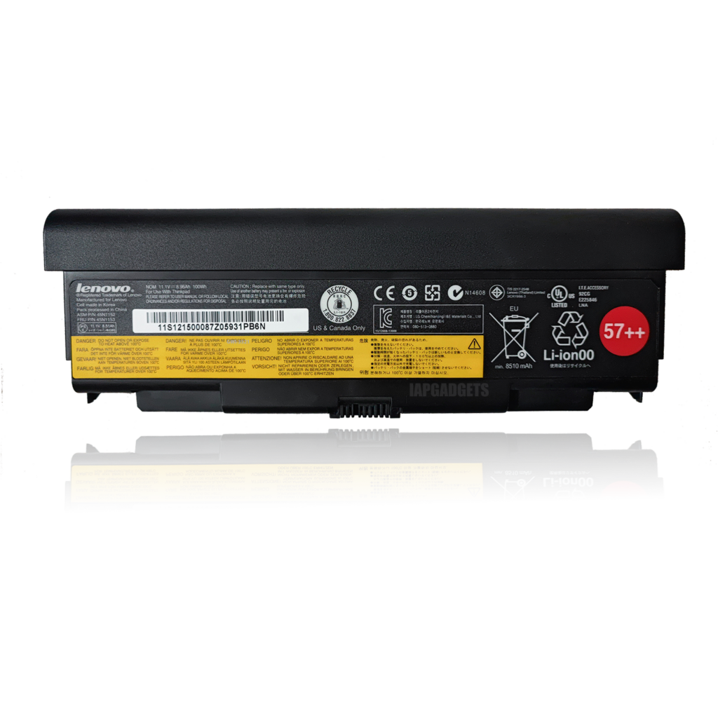 lenovo 57++ battery for T440P T540P W540 W541 L440 L540 Series