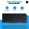 LAPGADGETS Black US Laptop Keyboard for Apple MacBook Air 13" A2179 (2023)