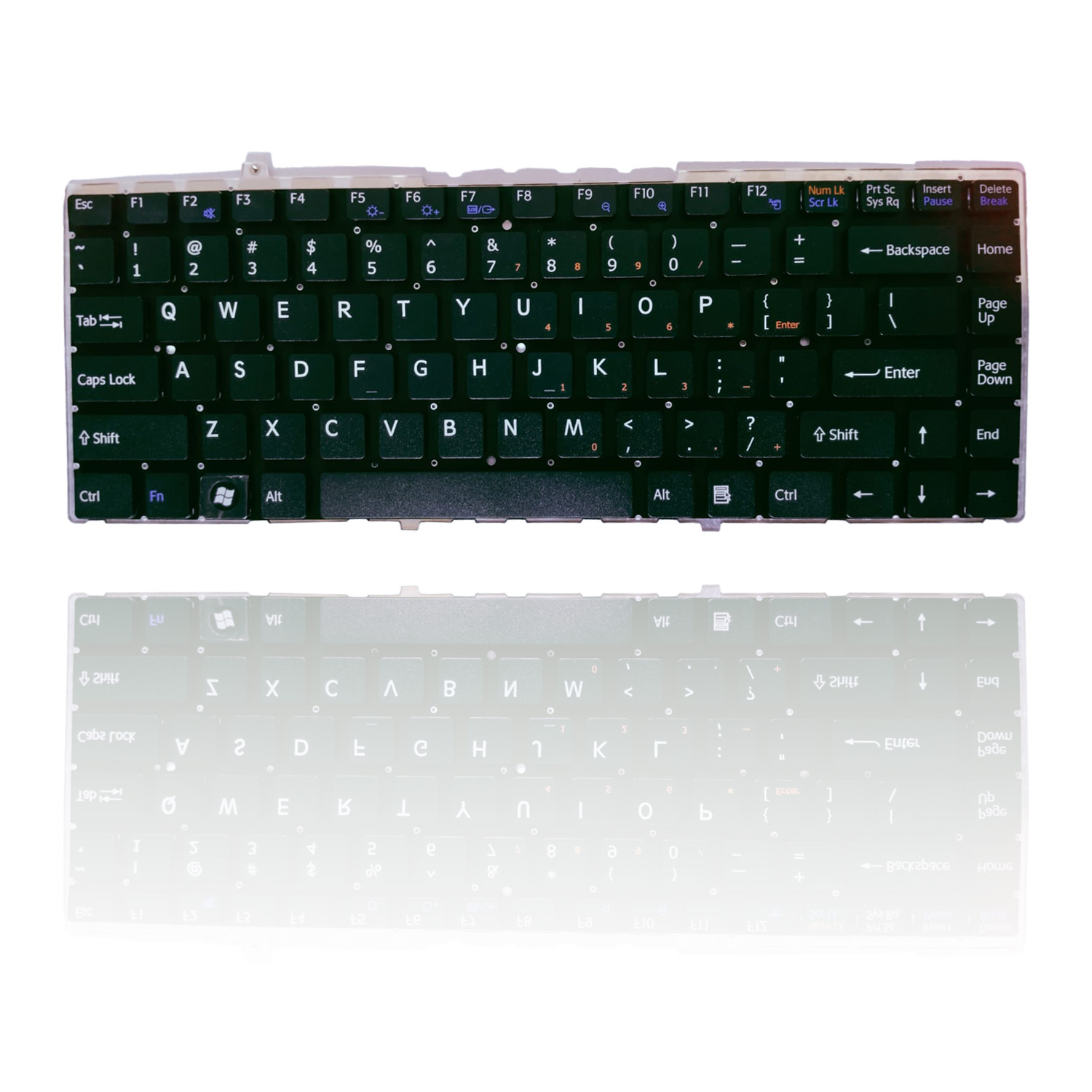 VGN-FW 14-inch Normal Sony Keyboard - US Layout VGN,FW,FW17,FW19,FW48,FW58,FW590