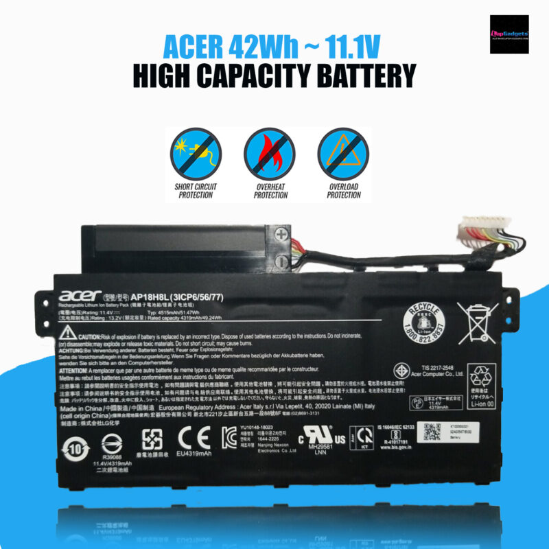 Acer AP18H8L Laptop Battery