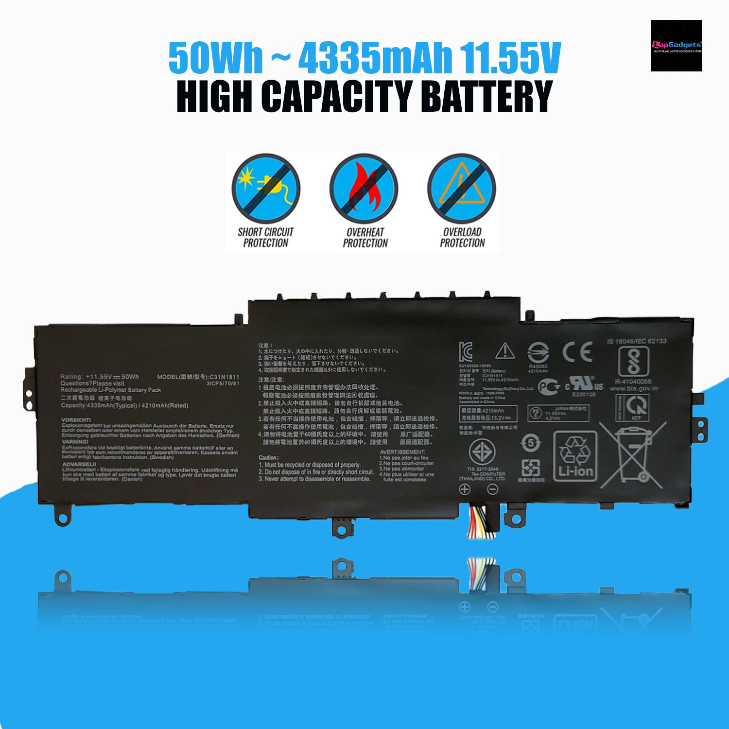 C31N1811 ASUS Laptop Battery