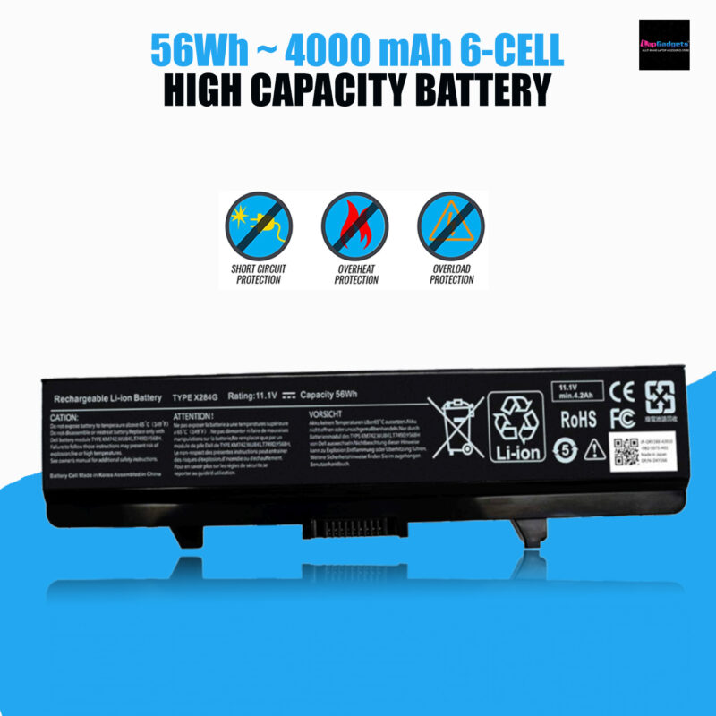 Compatible Battery for Dell 1525