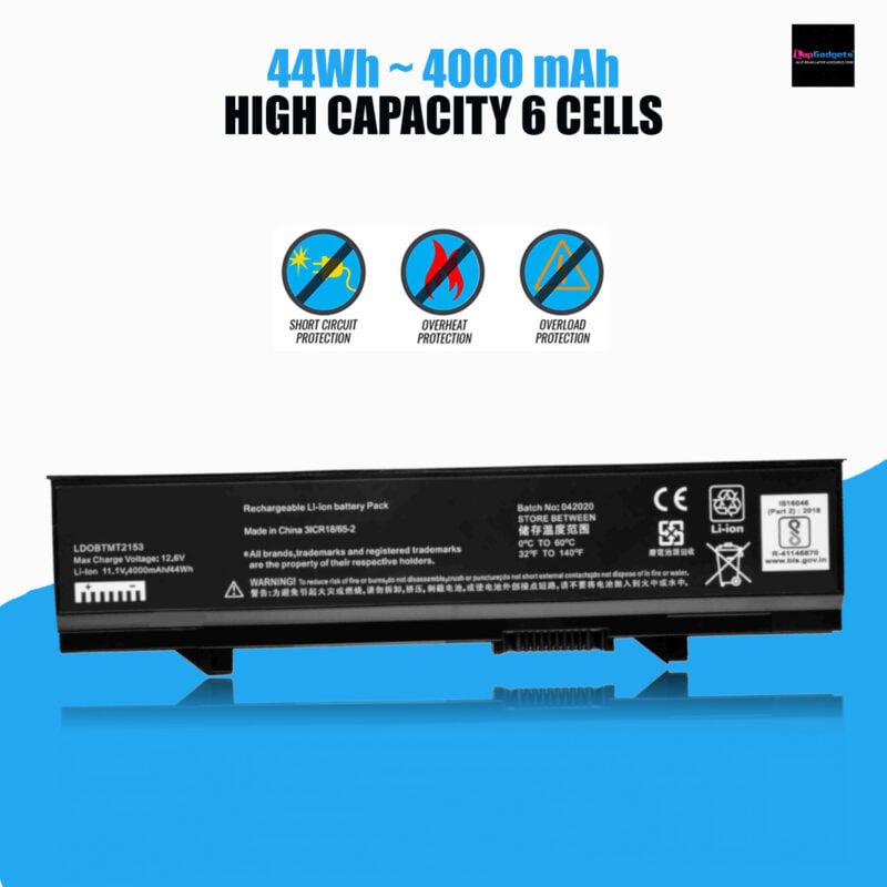 Replacement Laptop Battery for Dell E5400