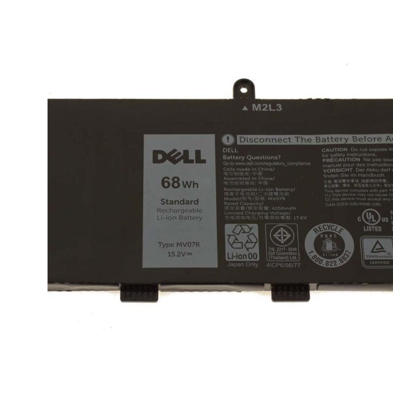 New Dell Original battery For G Series G5 5500 G5 5505 68Wh 4-cell Laptop Battery MV07R