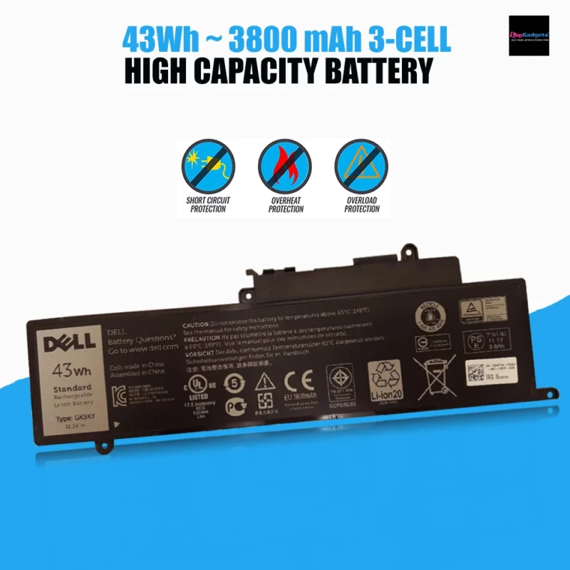 Dell Genuine GK5KY Battery